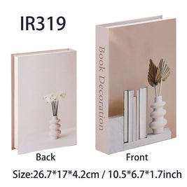 Luxury Fake Books Home Decoration Accessories for Living Room Fashion Fake Book Storage Box Simple Nordic Coffee Table Books