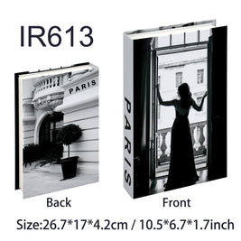 Luxury Fake Books Home Decoration Accessories for Living Room Fashion Fake Book Storage Box Simple Nordic Coffee Table Books