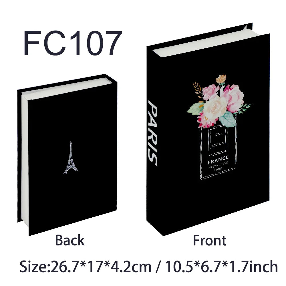 Luxury Fake Books Home Decoration Accessories for Living Room Fashion Fake Book Storage Box Simple Nordic Coffee Table Books