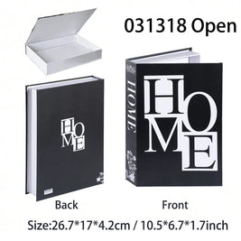 Luxury Fake Books Home Decoration Accessories for Living Room Fashion Fake Book Storage Box Simple Nordic Coffee Table Books