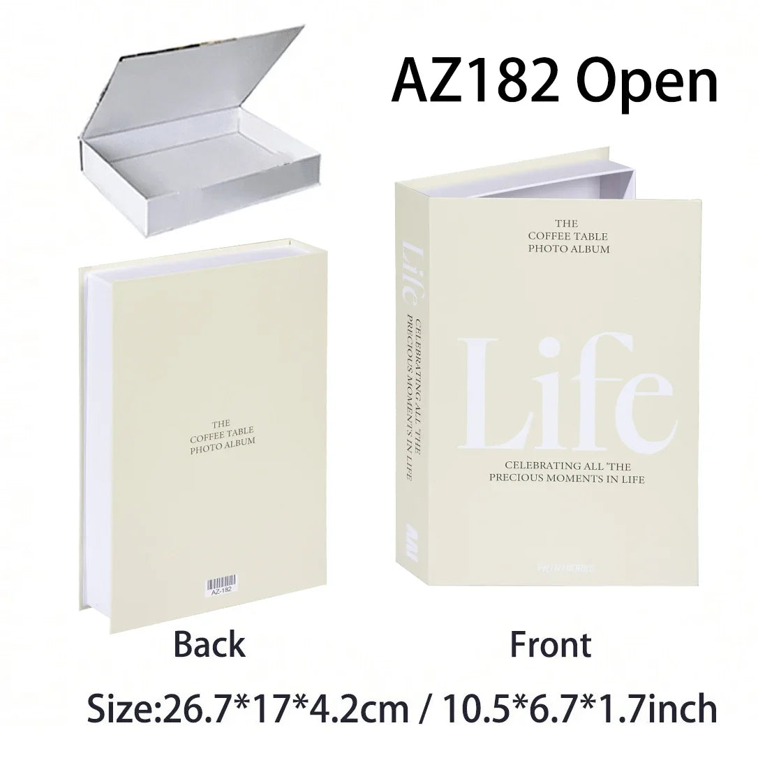 Luxury Fake Books Home Decoration Accessories for Living Room Fashion Fake Book Storage Box Simple Nordic Coffee Table Books