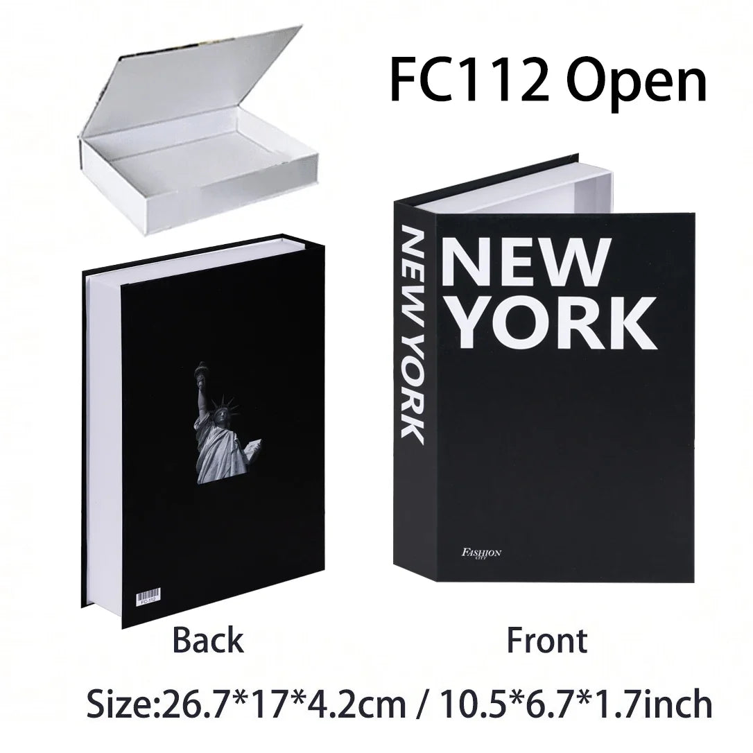 Luxury Fake Books Home Decoration Accessories for Living Room Fashion Fake Book Storage Box Simple Nordic Coffee Table Books