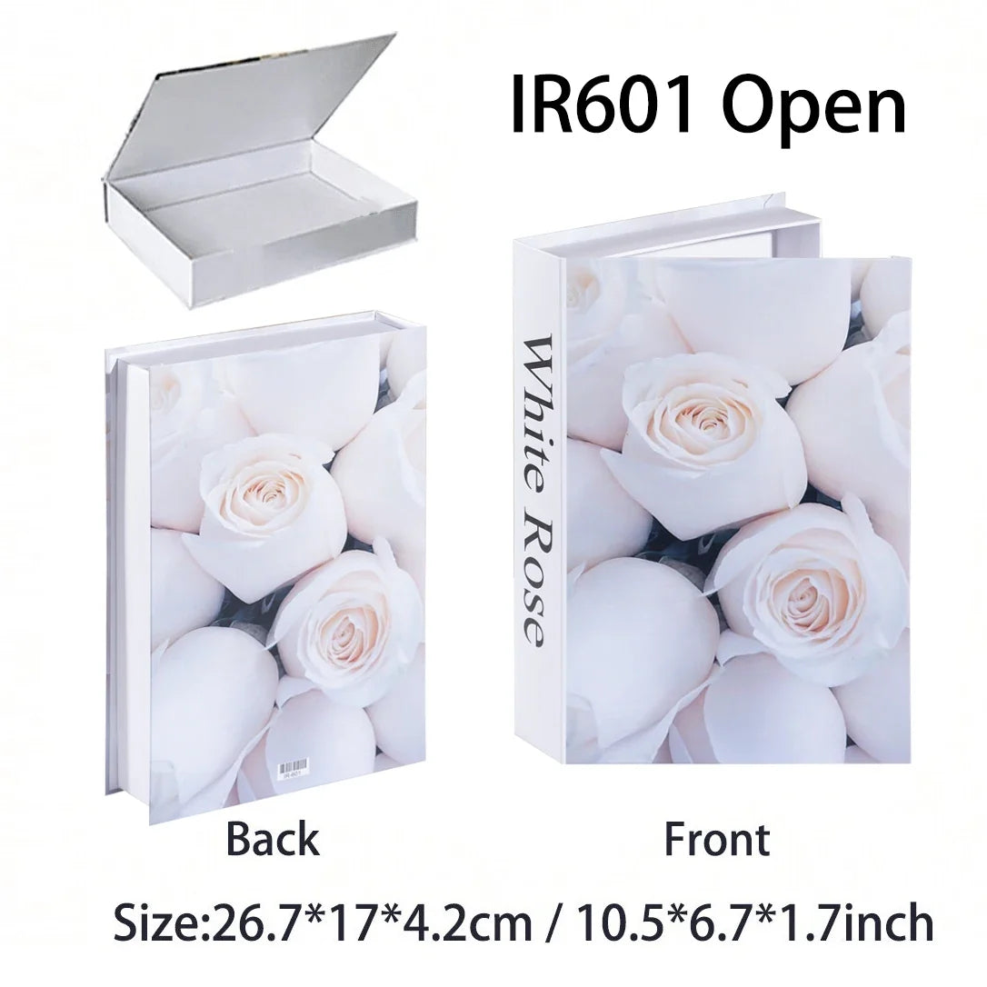 Luxury Fake Books Home Decoration Accessories for Living Room Fashion Fake Book Storage Box Simple Nordic Coffee Table Books
