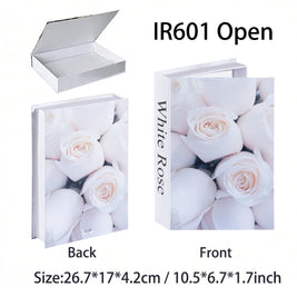Luxury Fake Books Home Decoration Accessories for Living Room Fashion Fake Book Storage Box Simple Nordic Coffee Table Books