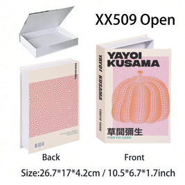 Luxury Fake Books Home Decoration Accessories for Living Room Fashion Fake Book Storage Box Simple Nordic Coffee Table Books