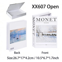 Luxury Fake Books Home Decoration Accessories for Living Room Fashion Fake Book Storage Box Simple Nordic Coffee Table Books