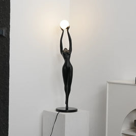 Stursa Sculpture Figure Floor Lamp