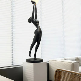 Stursa Sculpture Figure Floor Lamp
