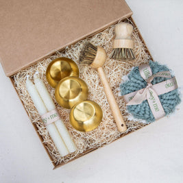 Tilley + Me Mini Brass Serving Bowls – Elegant & Handcrafted Tableware Set