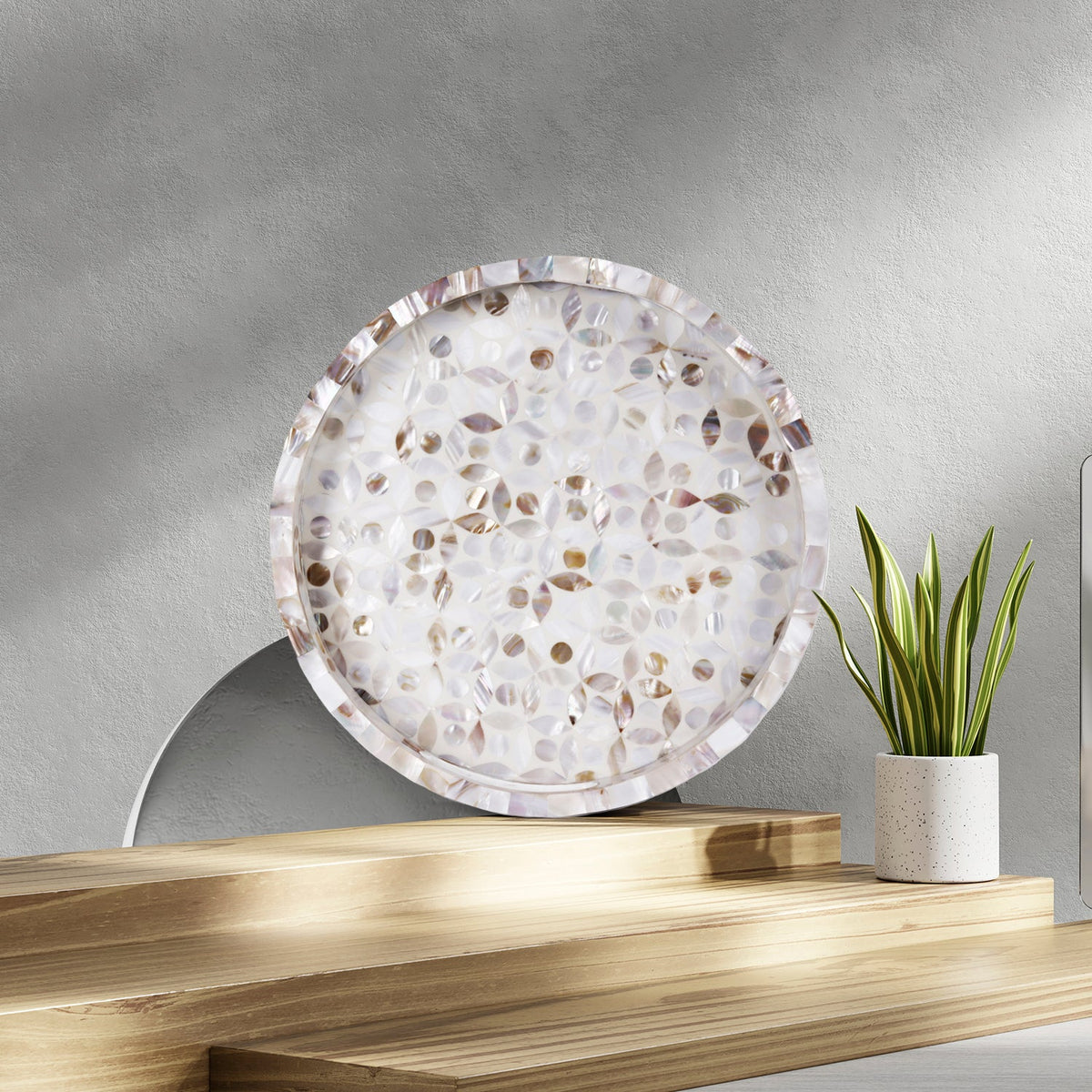 Decorative Tray Discovery Jewel Petit Mother of Pearl Inlay – 12