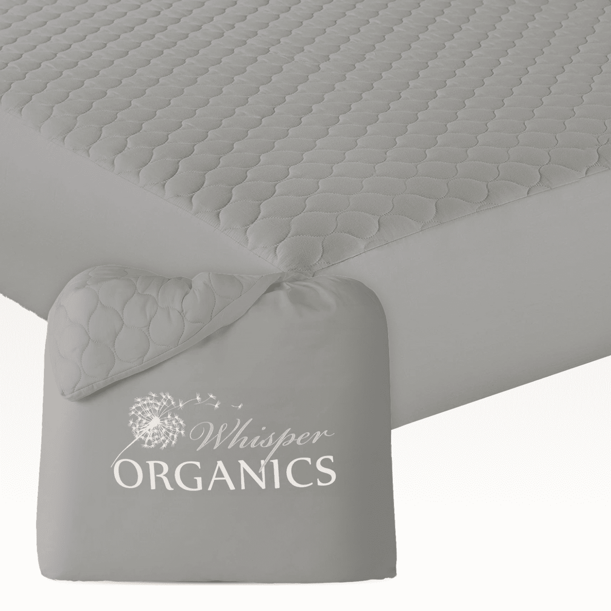 Organic Cotton Quilted Mattress Pad Protector