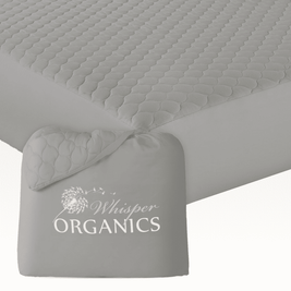 Organic Cotton Quilted Mattress Pad Protector