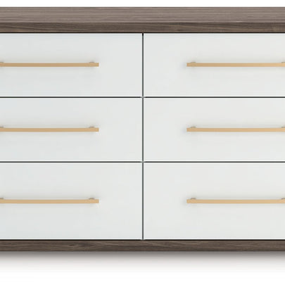 Kendanport - Six Drawer Dresser