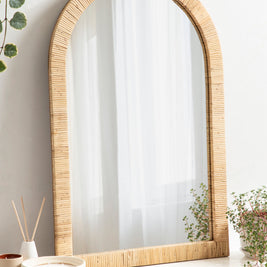 Rahfy Arch Framed Wall Mirror
