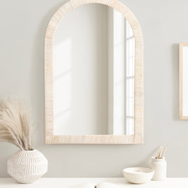 Rahfy Arch Framed Wall Mirror