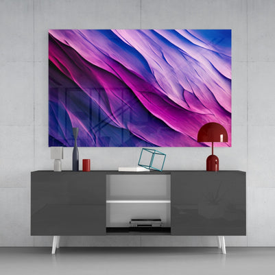 Purple Dance Glass Wall Art  || Designer Collection