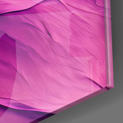 Purple Dance Glass Wall Art  || Designer Collection
