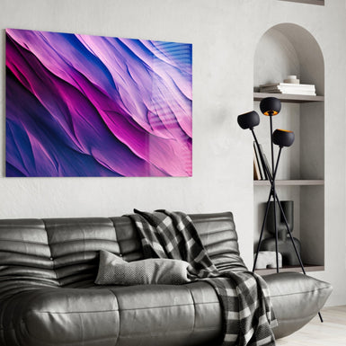 Purple Dance Glass Wall Art  || Designer Collection