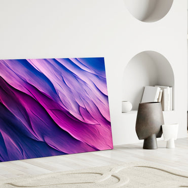 Purple Dance Glass Wall Art  || Designer Collection