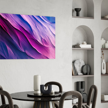 Purple Dance Glass Wall Art  || Designer Collection