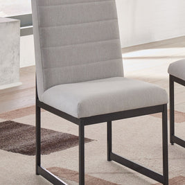 Tomtyn - Dining Upholstered Side Chair (Set of 2) - Light Brown