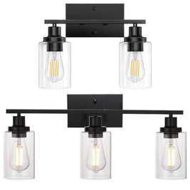 Light Wall Scone Lighting with Clear Glass