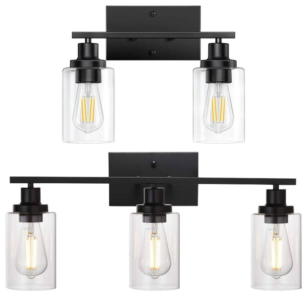 Light Wall Scone Lighting with Clear Glass