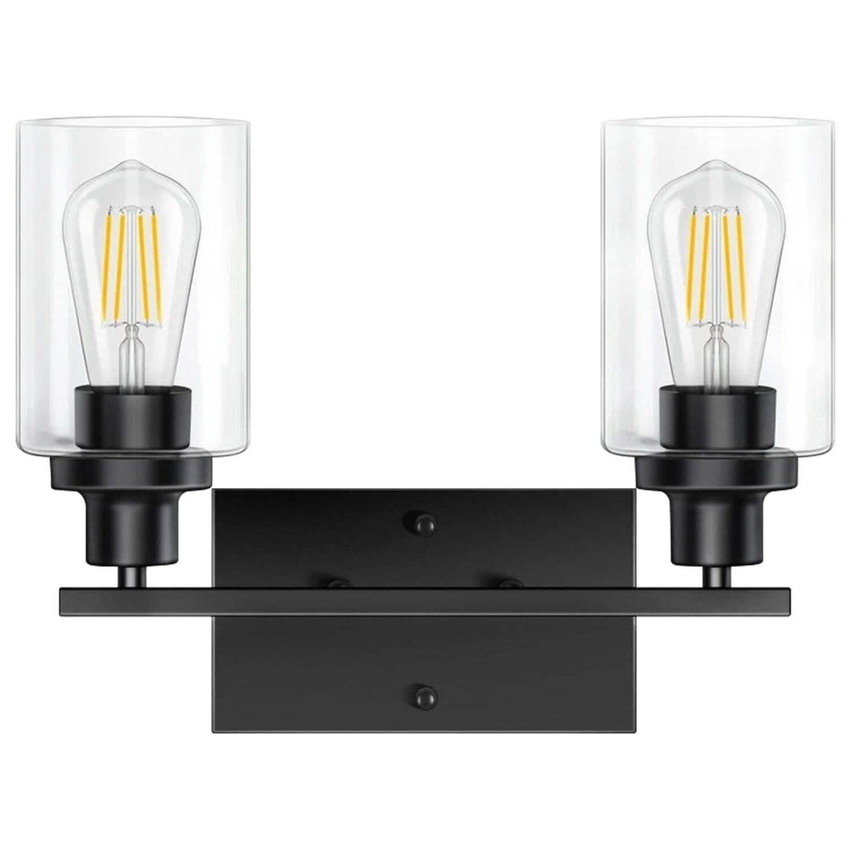 Light Wall Scone Lighting with Clear Glass