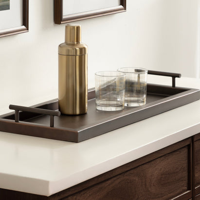 Halsey Rectangle Decorative Tray