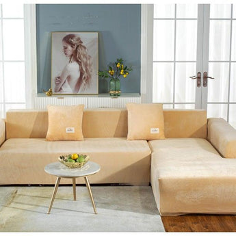 Stretchable Couch Cover Lounge  Sofa Slipcover  Furniture Cover Machine Washable Elasticated Sofa Covers Chaise Longue For Living Room Corner Armchair Elastic Cushion Couch Furniture 3 Seater Slipcover For Home