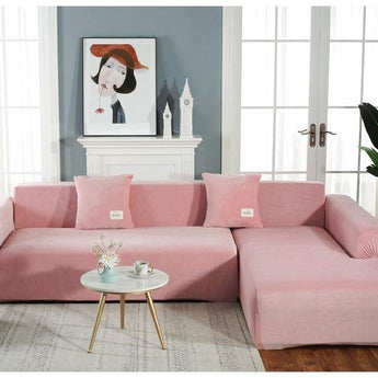 Stretchable Couch Cover Lounge  Sofa Slipcover  Furniture Cover Machine Washable Elasticated Sofa Covers Chaise Longue For Living Room Corner Armchair Elastic Cushion Couch Furniture 3 Seater Slipcover For Home