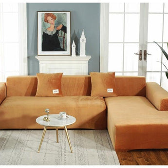 Stretchable Couch Cover Lounge  Sofa Slipcover  Furniture Cover Machine Washable Elasticated Sofa Covers Chaise Longue For Living Room Corner Armchair Elastic Cushion Couch Furniture 3 Seater Slipcover For Home