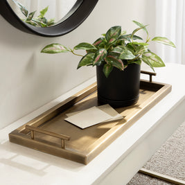 Halsey Rectangle Decorative Tray